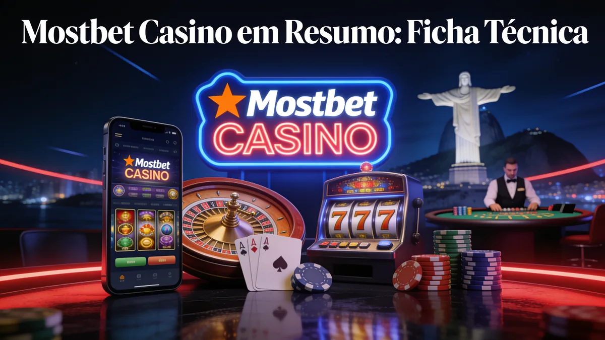 Mostbet Casino em Resumo: Ficha Técnica — mostbet no Brasil